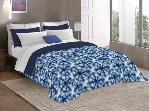 sconto Bedruckte Winterdecke 250gr Multicolor Batik