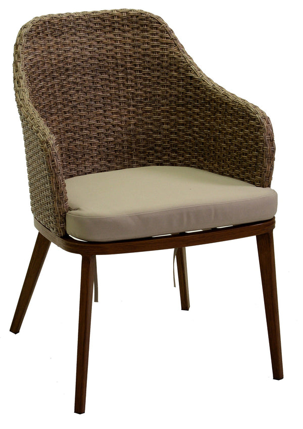 prezzo Gartensessel aus natürlichem Adami Tirreno Polyrattan