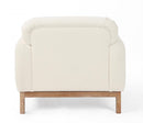 Poltrona 91x87x82h cm Detroit Naturale Bouclè 