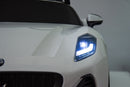 Macchina Elettrica per Bambini Licenza Maserati Folgore 12V Bianco  