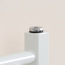 Termoarredo Scaldasalviette 39 Barre 60x180 cm in Acciaio Bianco