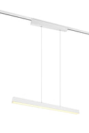 Lampada a Sospensione da Interno a led in Metallo Bianco Opaco