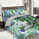 Copripiumino Matrimoniale Stampa sul Sacco e Federe Kio632