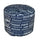 Pouf Puff Round 50x40cm Big City Blue Avalli