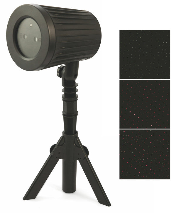 sconto Laserprojektor 2 Farben 6 Weihnachtsbeleuchtung Effekte für Innen und Außen und Innen Soriani