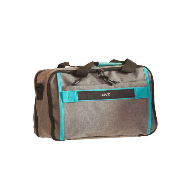 Borsone da Viaggio Bagaglio a Mano Capienza 20 lt Salvaspazio Underseat in Poliestere Ravizzoni Grigio e Verde sconto