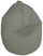 Sessel Sacco Hocker aus Polyester 70x110 cm Ariel Hellgrau