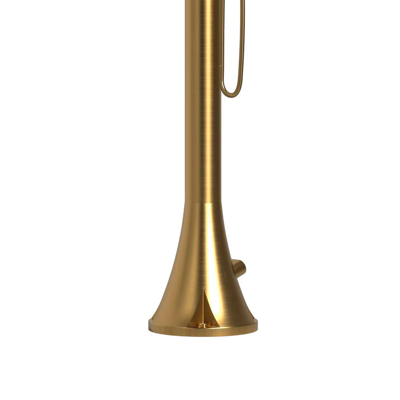 Doccia da Giardino in Acciaio Inox con Miscelatore e Doccino Sined Luna D Oro 