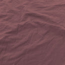 Copripiumino con Sacco e Federe Linea Water Washed Rosso Corallo