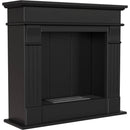 Camino a Bioetanolo da Pavimento 95x28x87 cm Flig Trenton Light Nero