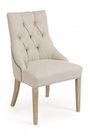 Set 2 Sedie 51x61x90h cm Cally Naturale 