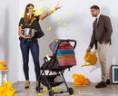 Passeggino Trolley Leggero per Bambini Zibos Velo Ziggy Black Nero