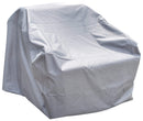 Telo Copertura per Poltrona da Giardino 90x80x60 cm in Poliestere Grigio
