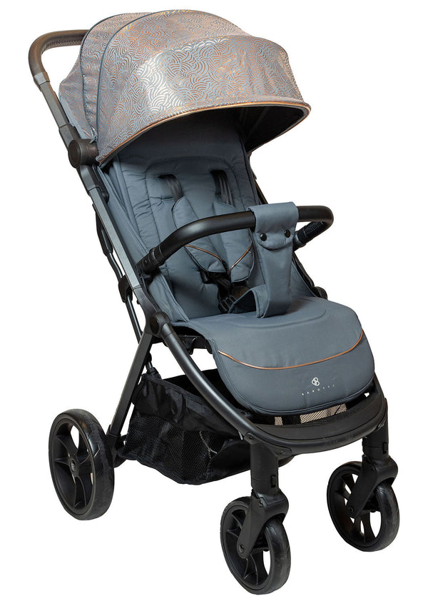 Passeggino Pieghevole Chiusura Automatica Ultra Compatto per Bambini Barotti XL Pro Antracite prezzo