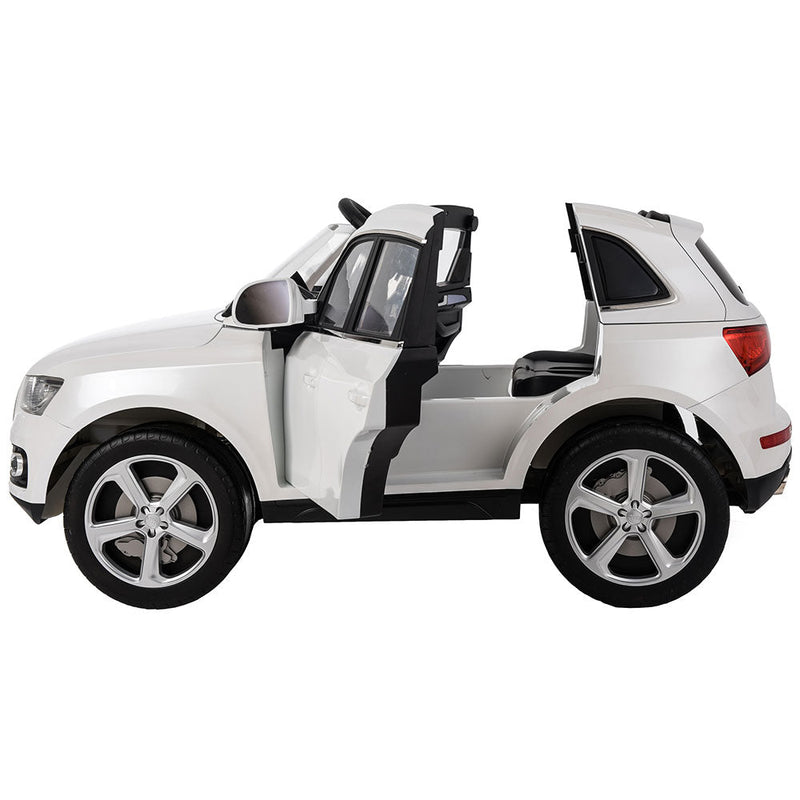 Macchina Elettrica per Bambini 12V con Licenza Audi Q5 Bianca