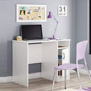 Scrivania 90x50x77 cm Subat bianca