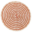 Set 6 Tovagliette Ø38 cm  in Paglia e Carta VdE Tivoli 1996 Spiral