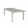Pental ausziehbarer Tisch 180/240x100x73 h cm in taubengrauem Aluminium