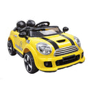 Macchina Elettrica per Bambini 12V Rally Coupè Giallo