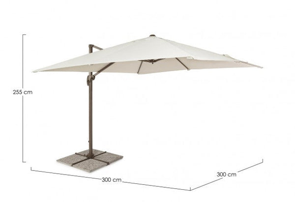online Ombrellone da Giardino Decentrato 3x3x2,55h m Dallas