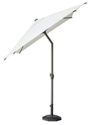 Ombrellone da Giardino 3x2 m Palo Ø48 mm Telo in Polietilene Ecrù