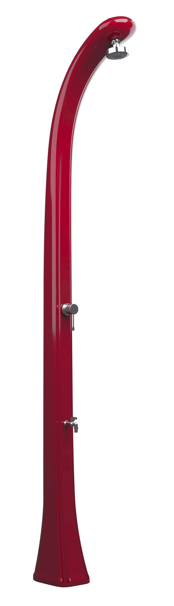 Doccia Solare da Esterno Giardino 20L Miscelatore e Lavapiedi Arkema Happy One Cherry online