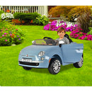 Macchina Elettrica per Bambini 12V con Licenza Fiat 500 Rosa