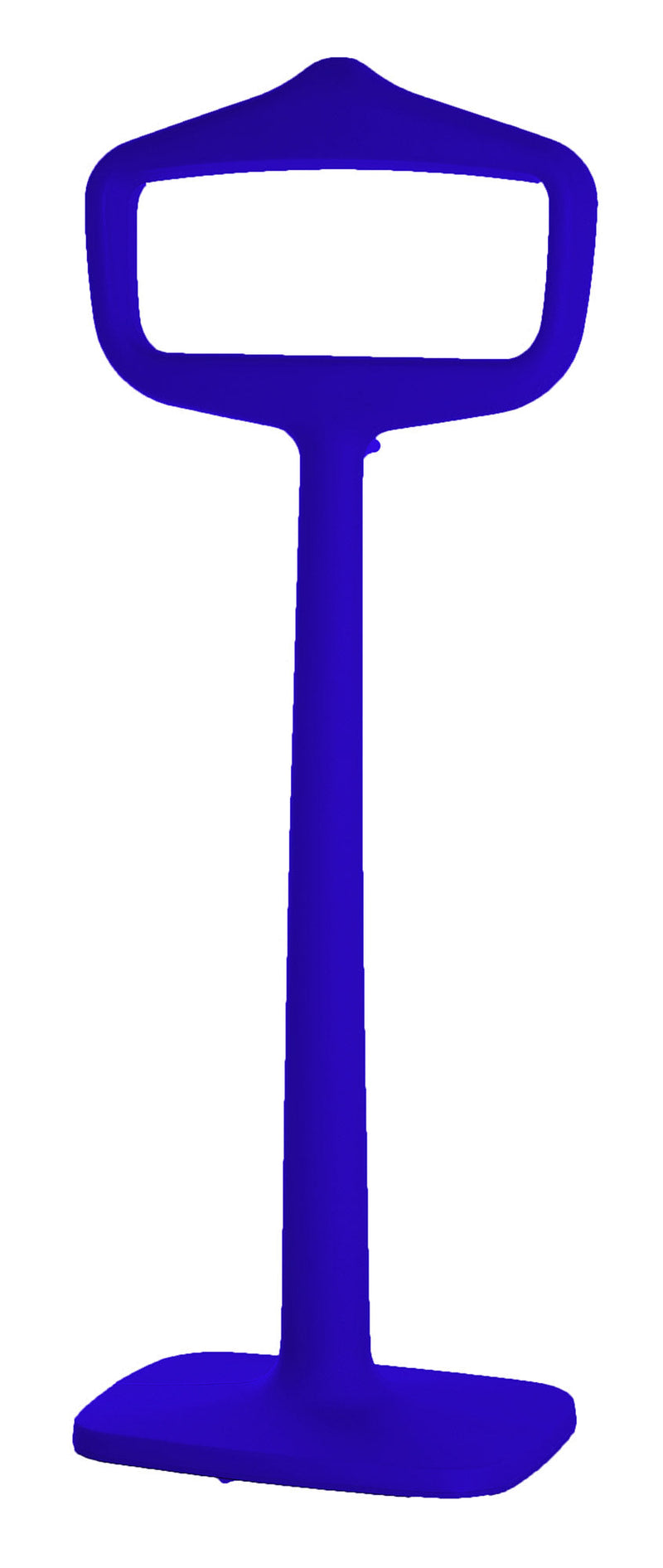 Appendiabiti Porta Abiti da Esterno 48x117 cm in Resina Arkema Bobo Blu