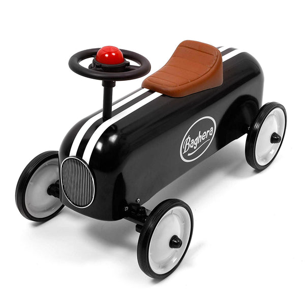 sconto Baghera Racer Vintage Rennauto für Kinder Schwarz