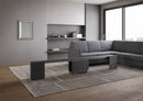 Panca Allungabile Inferiore 72-300x26x45 cm Evolve Antracite Spatolato  