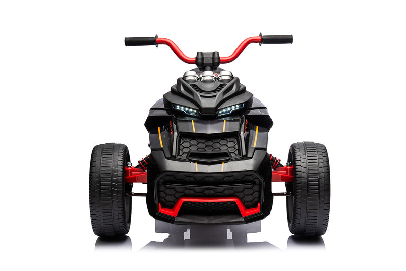 Mini Quad Elettrico per Bambini 3 Ruote 12V ATV 3.0 Nero