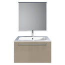 Mobile da Bagno sospeso Samoa 04 Laccato Tortora TFT