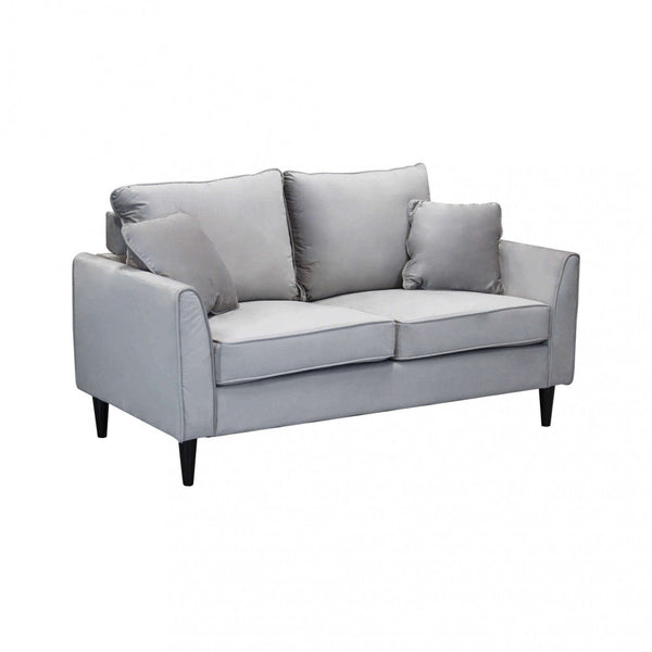 Chandler 2-Sitzer Sofa 152x81x89 h cm in taubengrauem Samt online