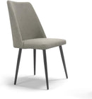 Set 2 sedie Imbottite 48x58x92 cm In Tessuto Enjoy Lux  Alexia Tortora