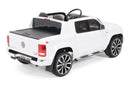 Macchina Elettrica per Bambini 2 Posti 12V con Licenza Volkswagen Amarok Bianca