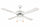 Deckenventilator mit 4 Flügeln und Lampe Ø130cm 3 Speed ​​​​Kooper Windy White