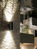 Applique da Esterno a LED 3W+3W 4000K Sovil Grigio