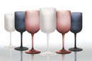 Set 6 Calici Frosted in Vetro 450 ml Villa d'Este Home Tivoli Velvet
