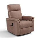 Poltrona Alzapersona Elettrica 2 Motori 76x87x102 cm in Tessuto Manhattan