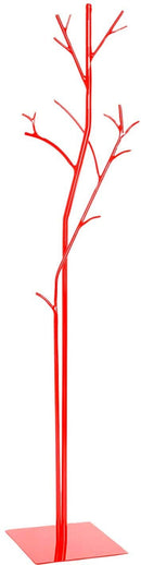 Appendiabiti da Terra 33x33x178 cm in Ferro Battuto Vasconi Platano Rosso