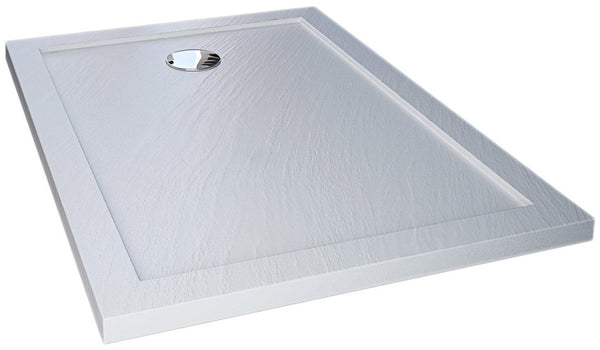 online Fosterberg Floret Duschwanne aus Acryl, weiß, verschiedene Größen