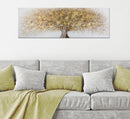 Dipinto su Tela Super Tree 180x3,8x60 cm in Legno di Pino e Canvas