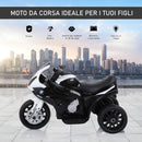 Moto Elettrica per Bambini 6V con Licenza BMW S 1000 RR Bianca