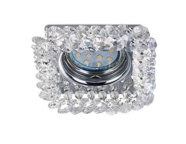 GU10 Inneneinbauleuchten aus verchromtem Metall sconto