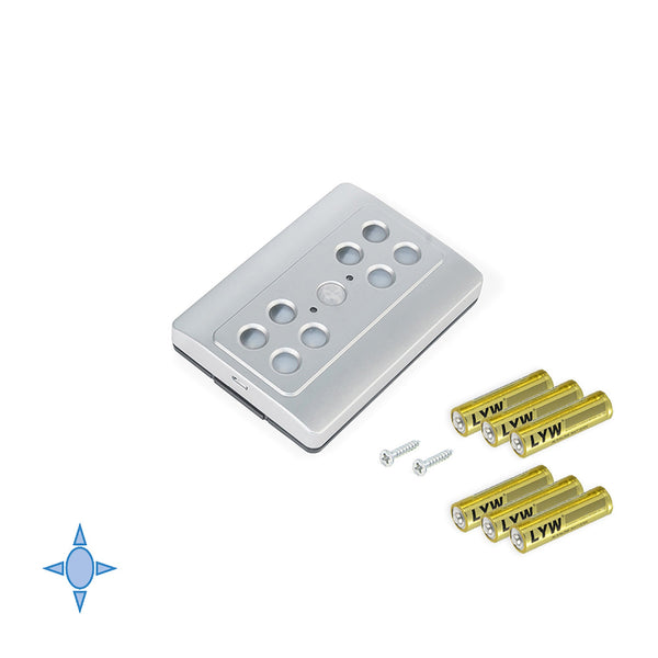 online Emuca Batteriebetriebene LED-Unterschranklampe mit Bewegungssensor 0,48 W kaltweißes Licht