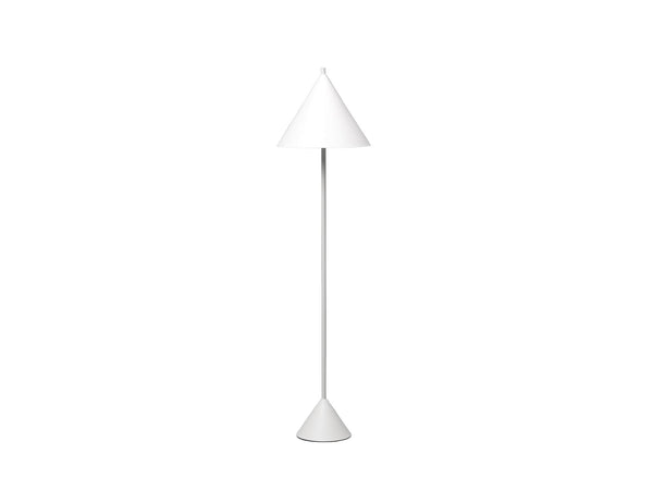 sconto Lampada da Terra Ø40xH156 cm in Metallo Indi Bianco