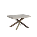 Tavolo Allungabile 130/390x90 cm Volantis Cashmere Gambe Multicolore 4/C      