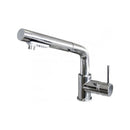 Rubinetto Cucina Miscelatore Monocomando Lavello 2 Getti in Ottone Paini Cromato