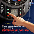 Bersaglio Elettronico 6 Freccette con Punta Morbida Display LCD per 8 Giocatori 18 Giochi e 159 Varianti      