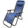 Zero Gravity Klappsessel aus Eisen und Textilene Soriani Gran Relax Rio Blu